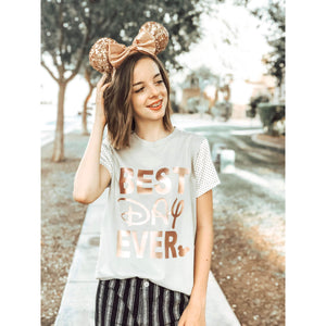Best Day Ever - Sleeved - Girls Tee