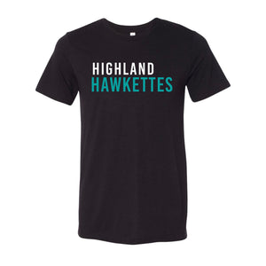 Highland Hawkettes - Adults Tee
