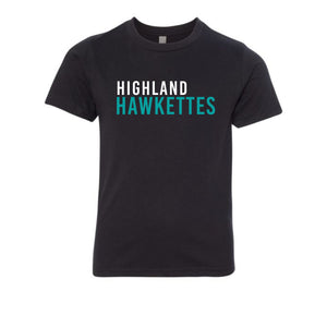 Highland Hawkettes - Kids Tee